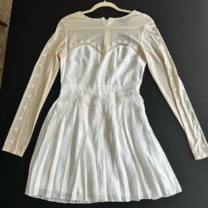 Vintage inspired white dress